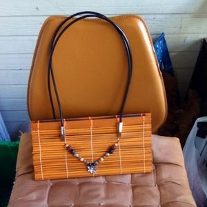 Handmade bamboo ladies Purse